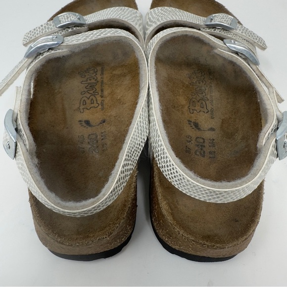 Birkenstock Birki’s Rio Snakeskin Sandals - Picture 5 of 9